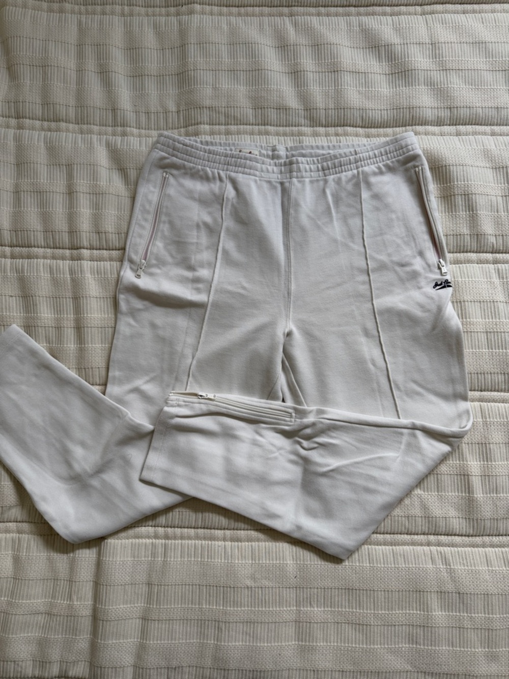 Todd Snyder Off-White Zip Pocket Sweatpants